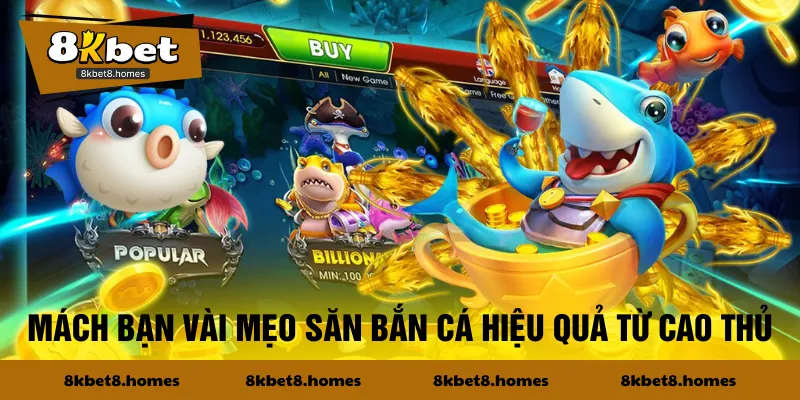 Mách bạn vài mẹo săn bắn cá hiệu quả từ cao thủ