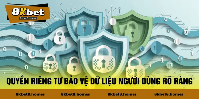 Quyền riêng tư bảo vệ dữ liệu người dùng rõ ràng