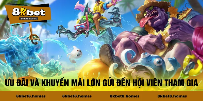 Ưu đãi và khuyến mãi lớn gửi đến hội viên tham gia